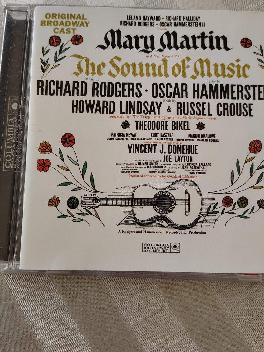 The Sound of Music — Original Broadway Cast CD (White)